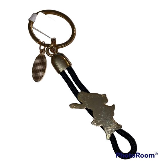 Hawaii Cloisonné Enamel Keychain Hula Girl Charm Souvenir Collector Gold Tone - Picture 6 of 7